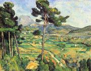 Paul Cezanne Montagne Sainte Victoire Germany oil painting artist